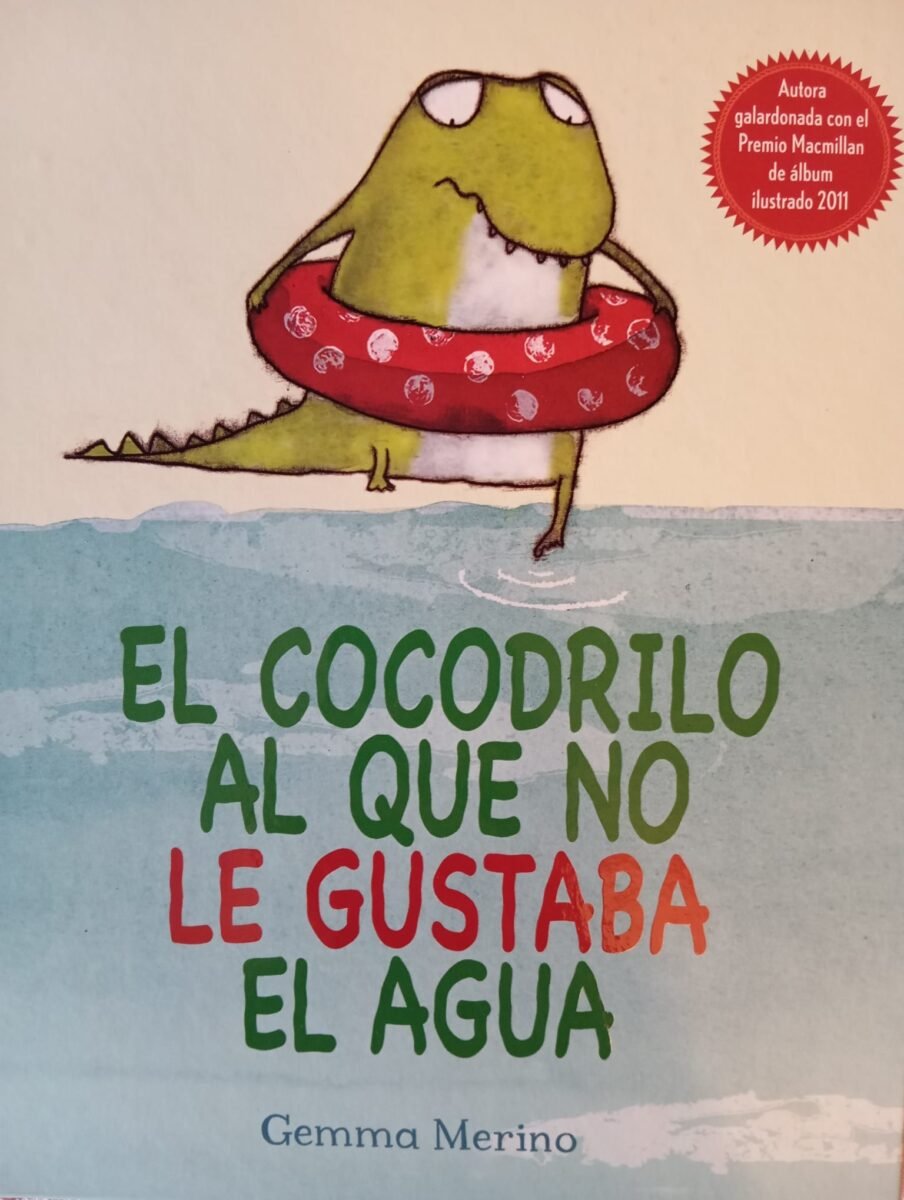 cocodrilo al que no le gsutaba el agua