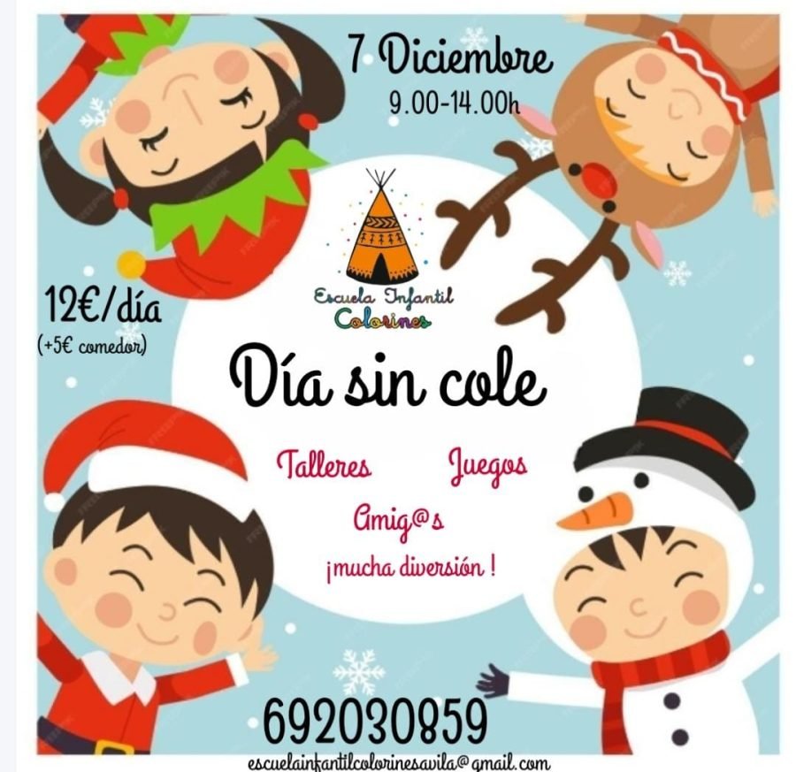 Día sin cole 7 de diciembre