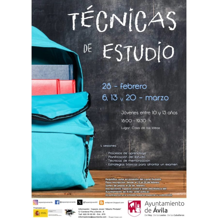 taller de técnicas de estudio casa de las ideas