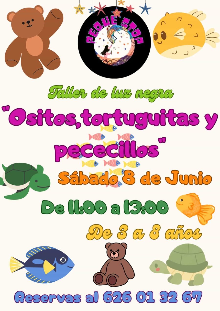 tortuguitas, pececitos y ositos