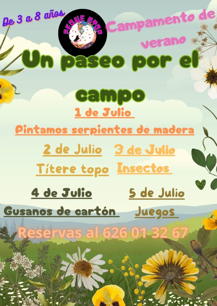 'Un paseo por el campo' en Peque Stop