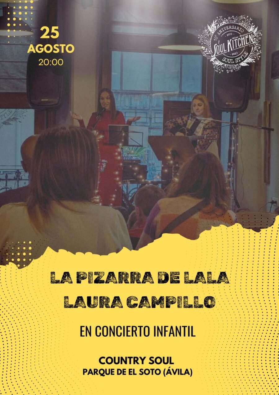 Concierto infantil de La Pizarra de Lala y Laura Campillo