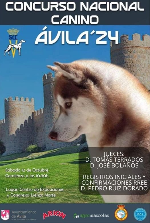 I Concurso Nacional Canino de Ávila