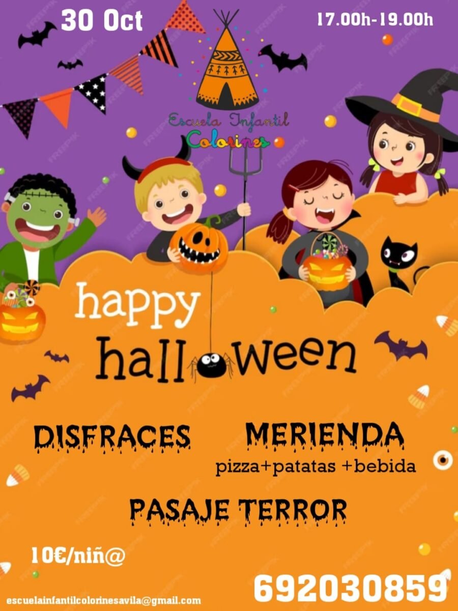 happy halloween colorines 10 euros