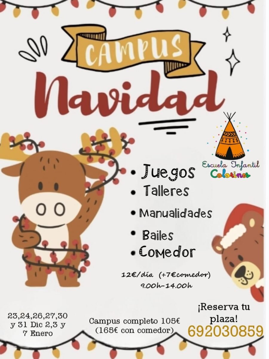 Campus de Navidad 2024 en Colorines