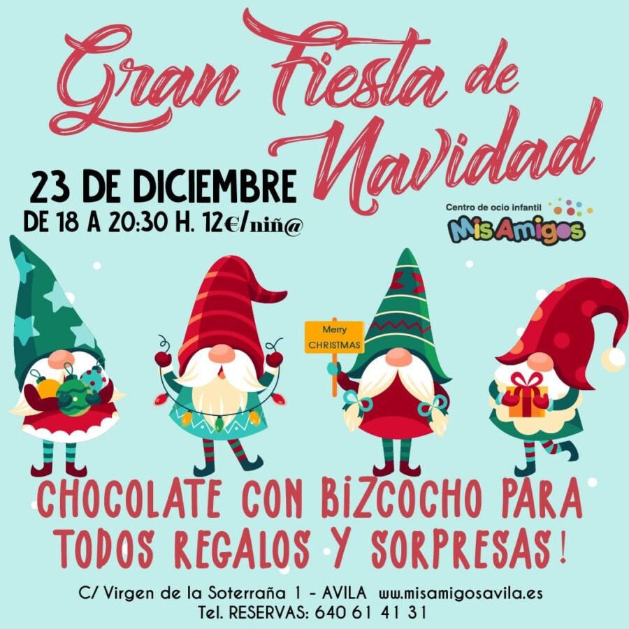 Gran Fiesta de Navidad en Mis Amigos