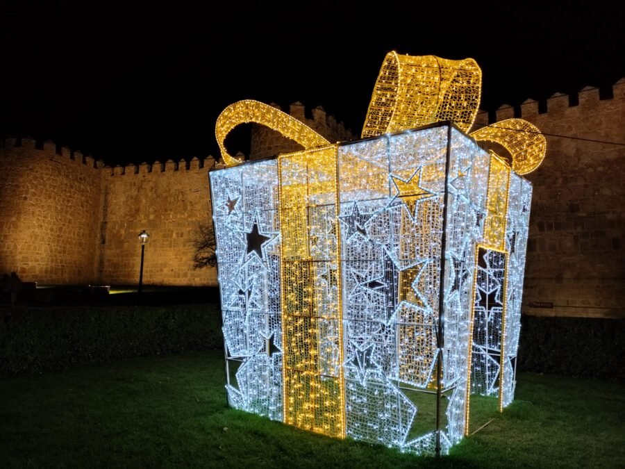iluminación navideña ávila