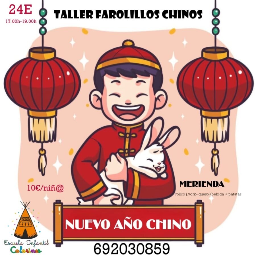 taller de farolillos chinos