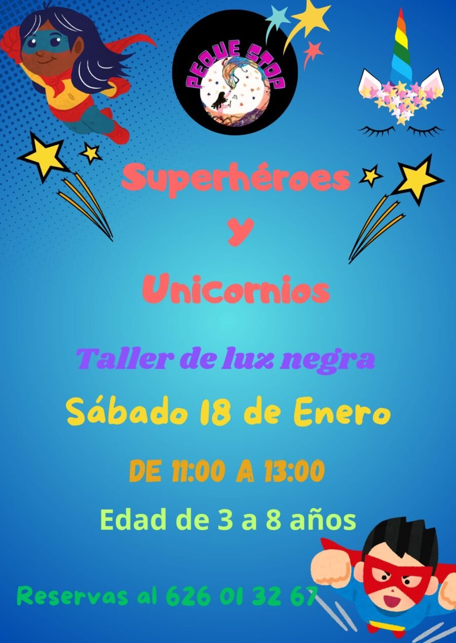 superhéroes y unicornios