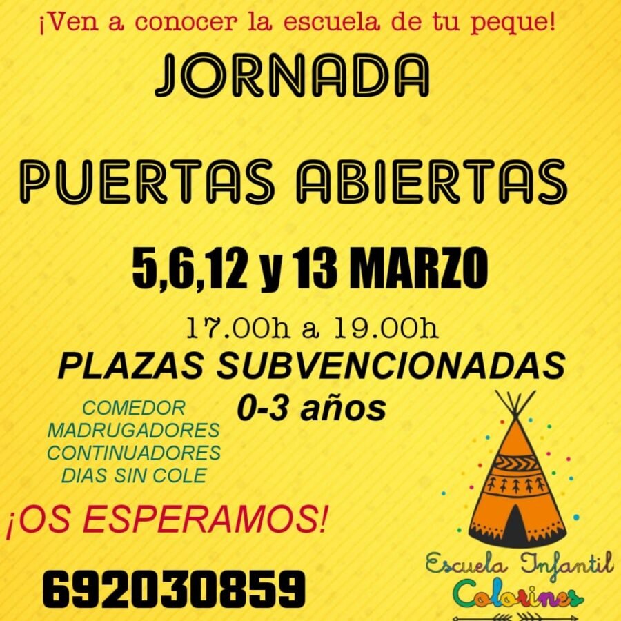 puertas abiertas colorines