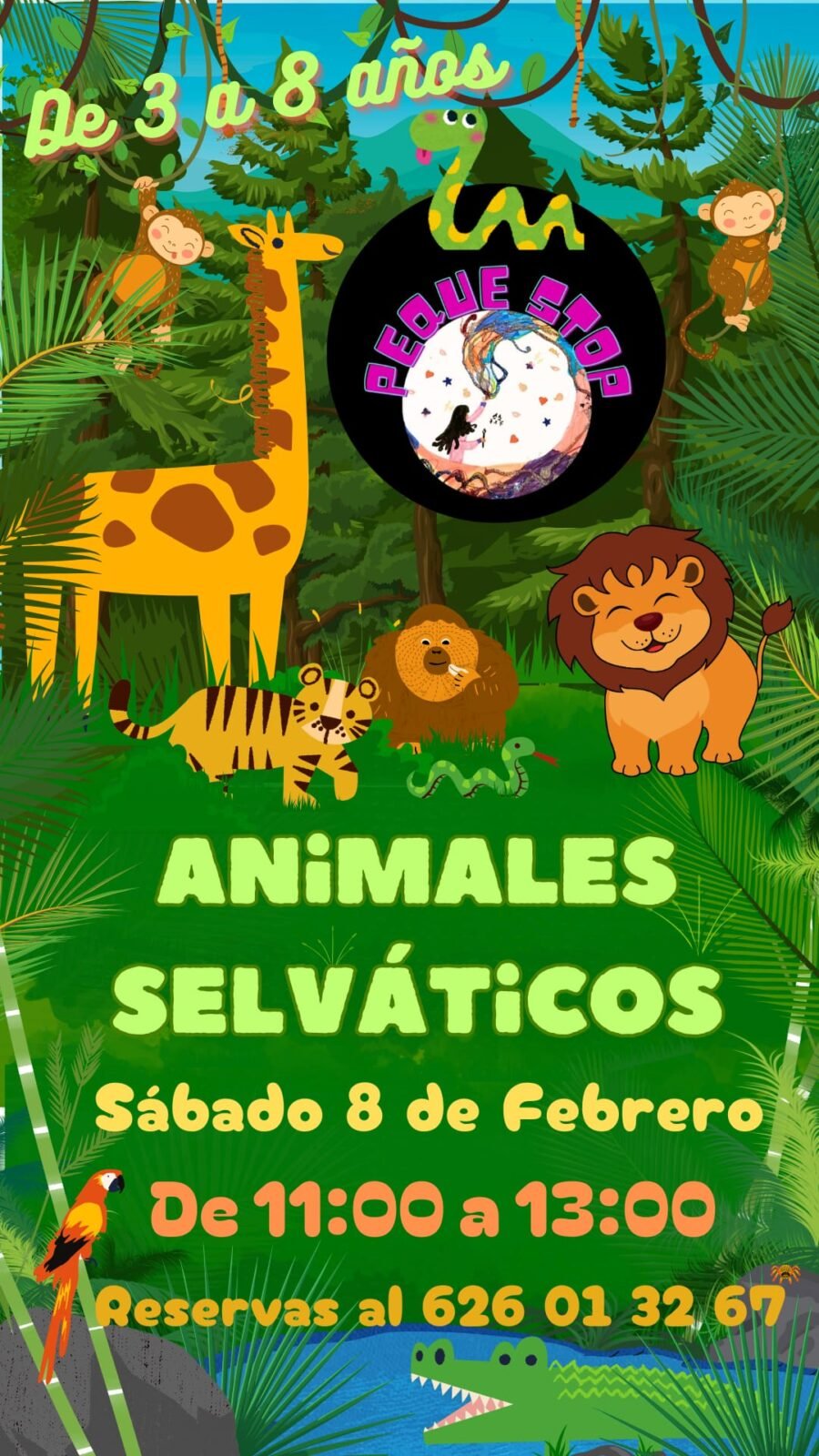 animales selváticos