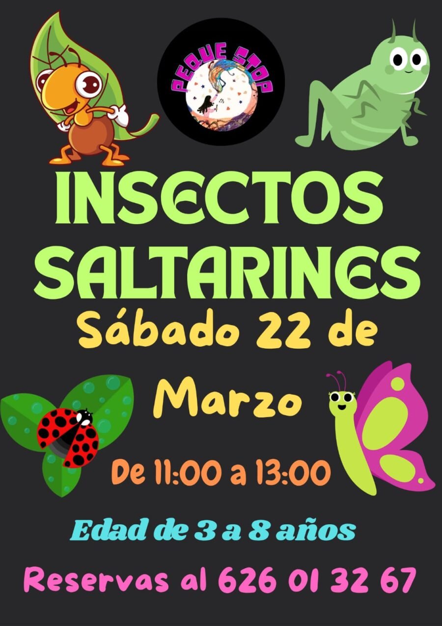 insectos saltarines