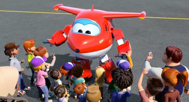 Superwings: máxima velocidad