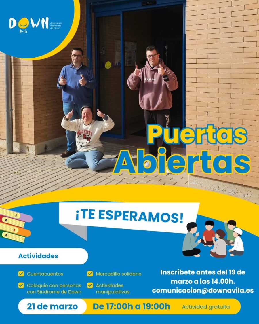 puertas abiertas down avila