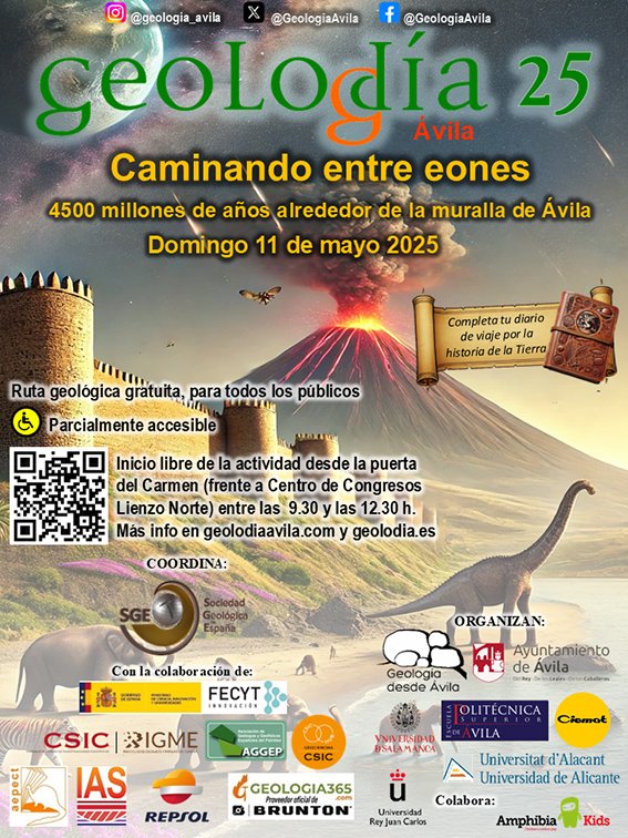 Geolodía 2025 en Ávila