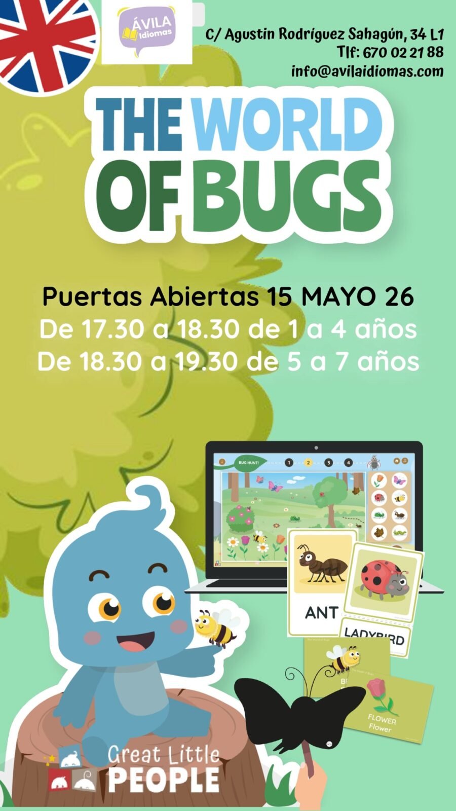 Puertas abiertas Ávila Idiomas