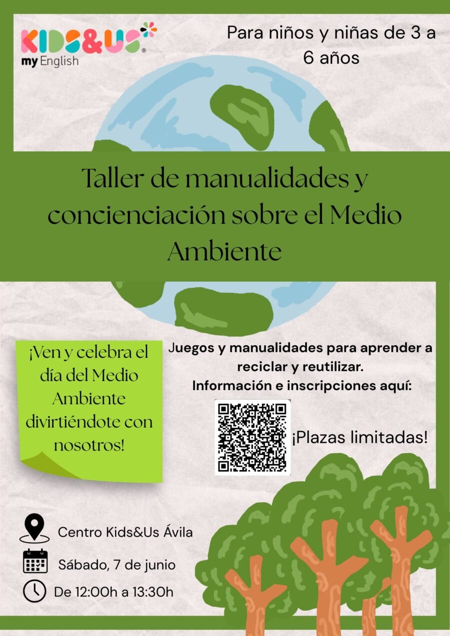 Taller por el Día del Medio Ambiente en Kids&Us