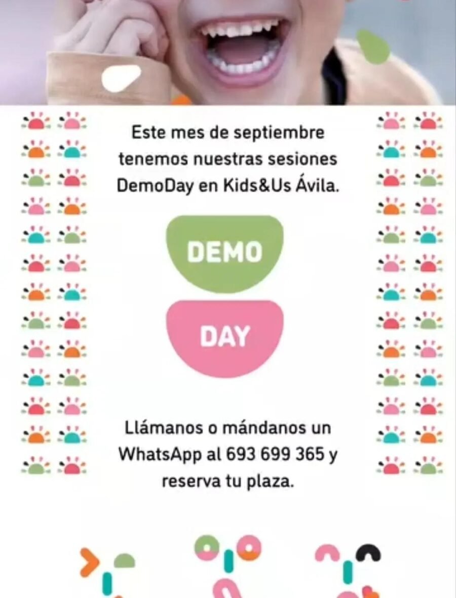 Demo days kids&Us