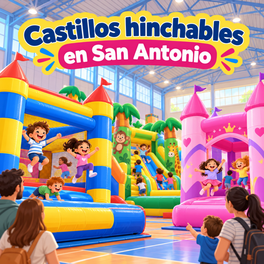 castillos hinchables en San Antonio