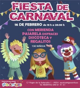 fiesta carnaval avila 2026 mis amigos