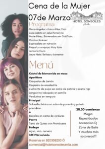 Cena de la Mujer en el Hotel Sonsoles