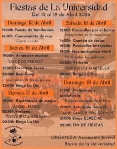 Fiestas Barrio Universidad Ávila
