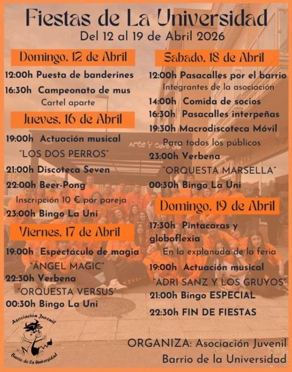 Fiestas Barrio Universidad Ávila