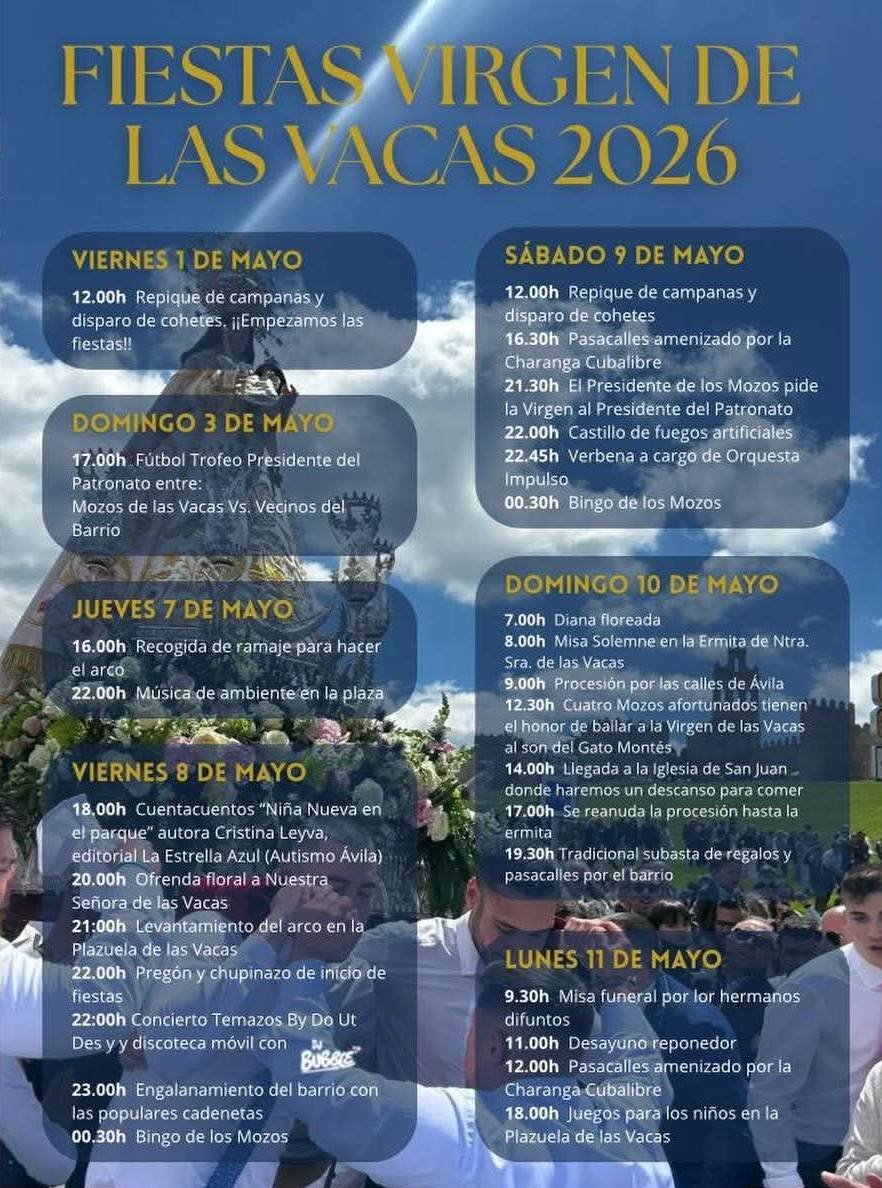 Fiestas Virgen de las Vacas 2026
