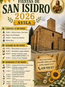 Fiestas de San Isidro 2026 en Ávila