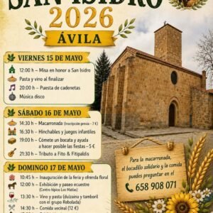 Fiestas de San Isidro 2026 en Ávila
