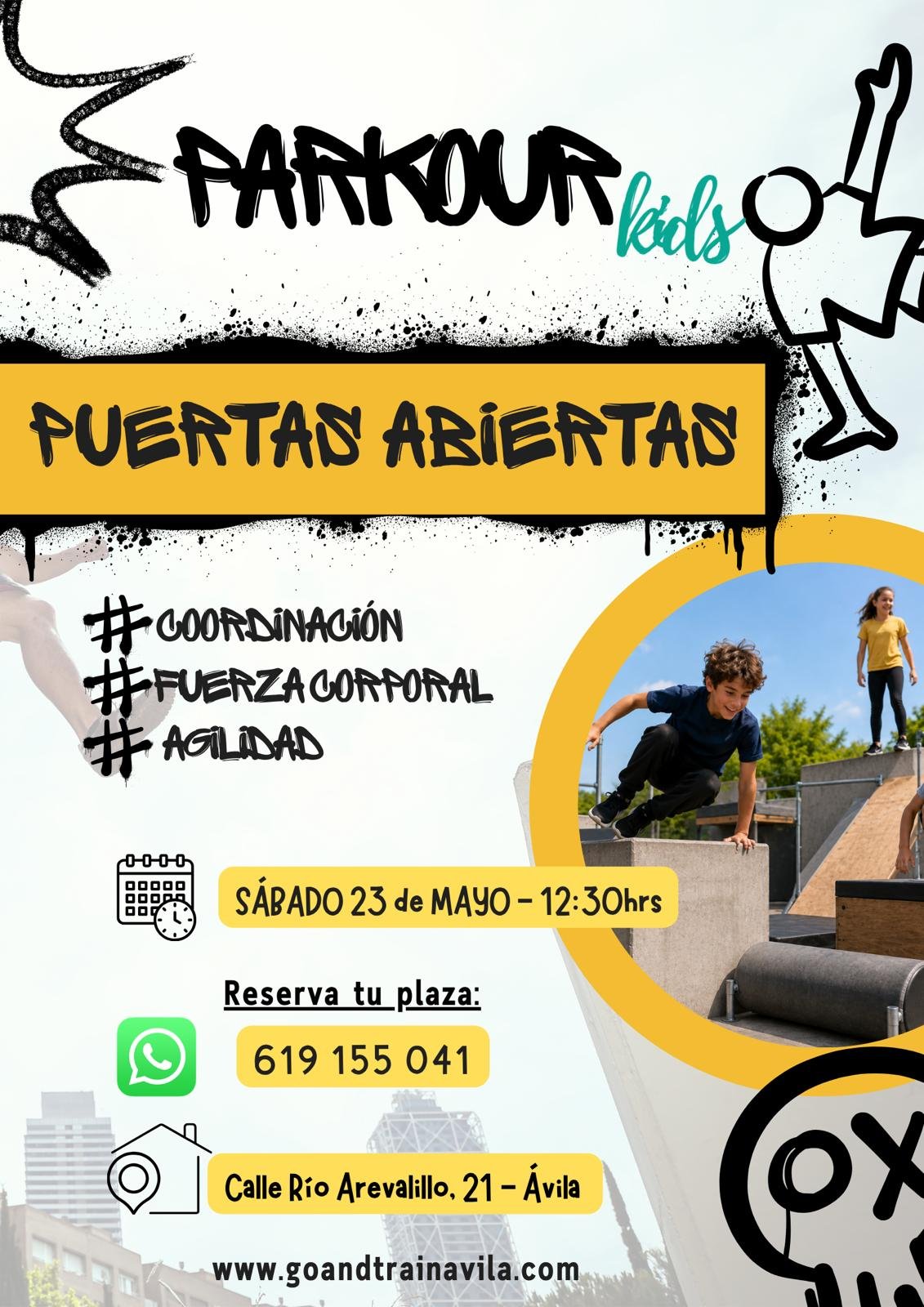 parkour go and train