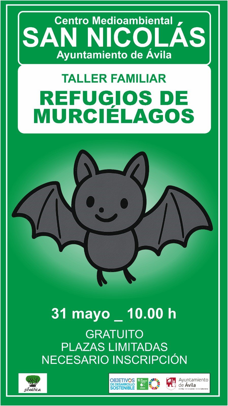 Taller familiar sobre murciélagos