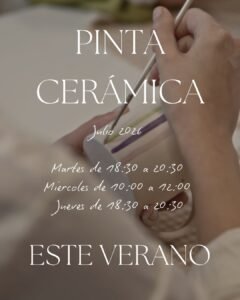 pintar cerámica MDoble