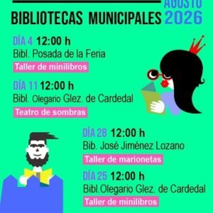 talleres municipales avila verano
