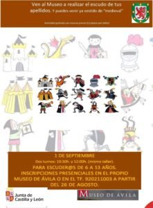taller escudos medievales