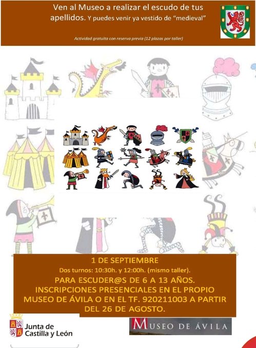 taller escudos medievales