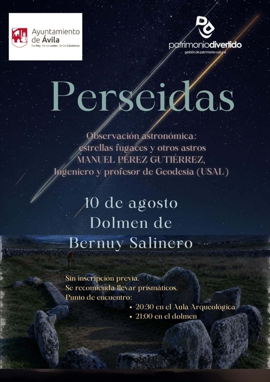 observación de perseidas en Ávila