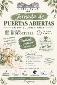 Puertas Abiertas Comuniones en el Ávila Golf